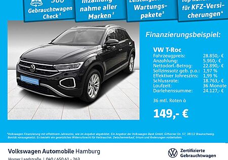 VW T-Roc Volkswagen Style1.5TSI DSG AK PDC Sitzheizung CarPlay