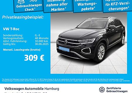 VW T-Roc Volkswagen 1.5 TSI DSG Style AHK PDC LED Sitzhzg
