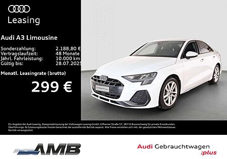 Audi A3 S line 35 TFSI AHK/HuD/Nav/10.29Gar