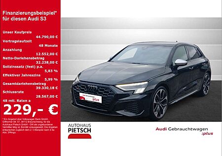 Audi S3 Sportback 2.0 TFSI quattro ACC Matrix Navi