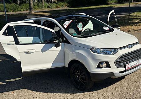 Ford EcoSport Titanium/Navi/AHK/Leder/KeyGo/SHZ/17 "Alu