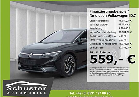 VW ID.7 Volkswagen Pro*AHK 360°Ka 2xMassage+Sitzbelüft Head-Up