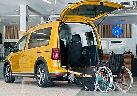 VW Caddy Volkswagen -1,4-DSG-Alltrack-Rollstuhlgerecht-Rampe