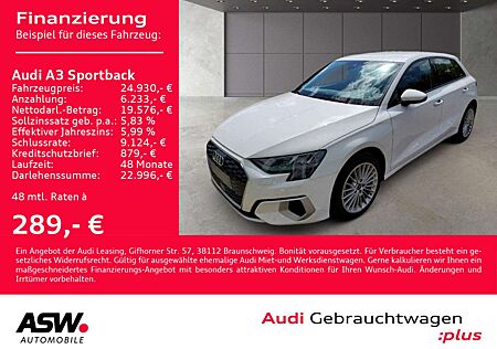 Audi A3 advanced 30TFSI Navi LED GRA PDC VC