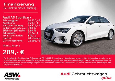 Audi A3 advanced 30TFSI Navi LED GRA PDC VC