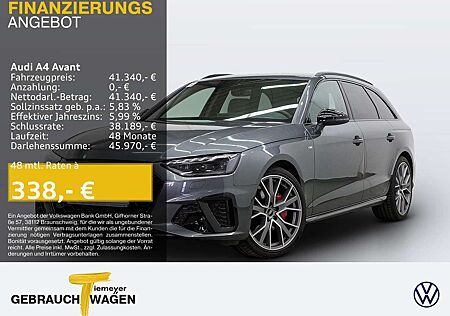 Audi A4 40 TFSI Q 2 x S LINE LM19 KAMERA NAVI+