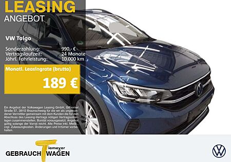 VW Taigo Volkswagen 1.5 TSI DSG LIFE LED BEATS KAMERA LM17