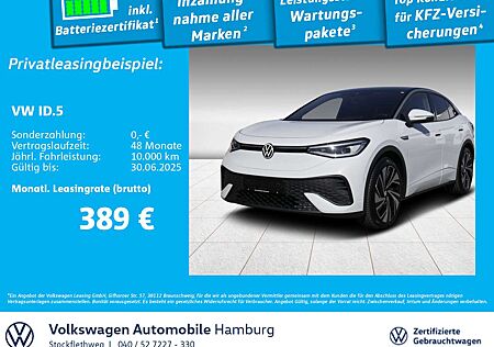 VW ID.5 Volkswagen Pro Performance AHK Navi Wärmep. ACC HeadUp