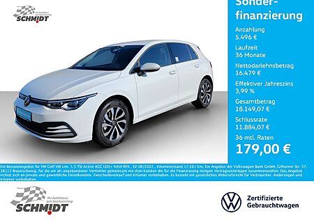 VW Golf Volkswagen VIII Lim. 1.5 TSI Active ACC LED+ NAVI RFK