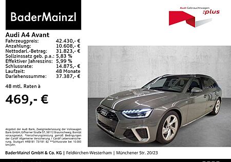 Audi A4 35 TDI S tronic S line AHK Navi 360°