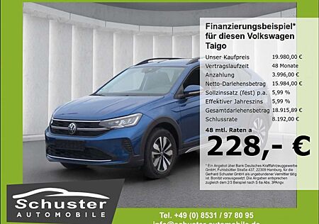 VW Taigo Volkswagen MOVE 1.0TSI*Navi R-Kam VKZ-Erk LED digCock