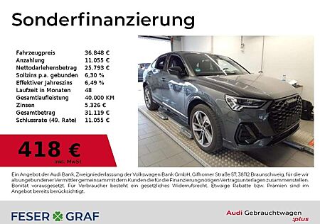 Audi Q3 Sportback 40 TFSI qu S Line edition Leder,LED,Navi