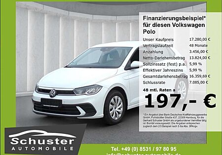 VW Polo Volkswagen VI Life 1.0*LED SHZ PDCv+h AppConn VKZ-Erk