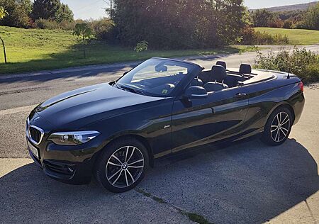 BMW 218 2er Cabrio SPORT*SHZ*LED*NAVI*CARPLAY*KEYLESS