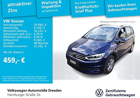 VW Touran Volkswagen Comfortline 2.0 TDI DSG LED KAMERA TRAVEL