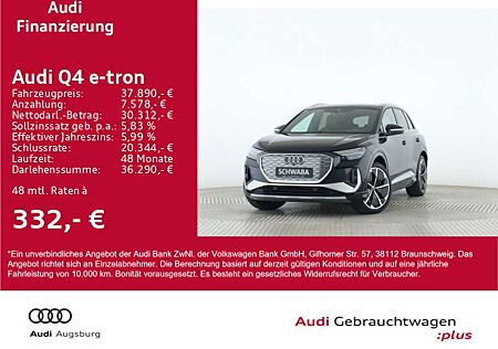 Audi Q4 e-tron 40 2x S line *ACC*PANO*MATRIX*LANE*21*