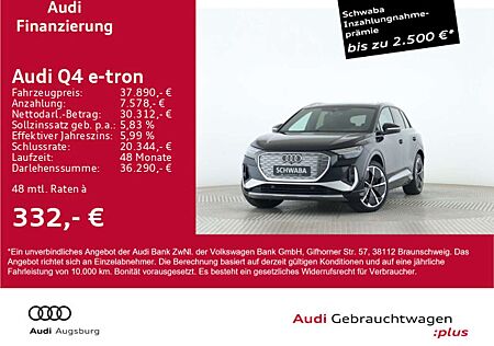 Audi Q4 e-tron 40 2x S line *ACC*PANO*MATRIX*LANE*21*