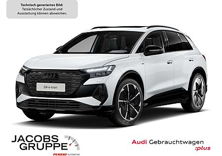 Audi Q4 e-tron gebraucht kaufen Audi Q4 e-tron 45 2xS line Edition/Black+/Matrix/Pano/AHK/21Zoll