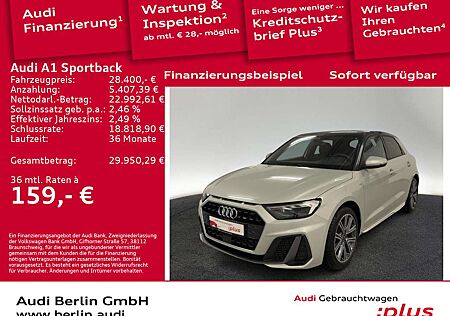 Audi A1 S line 25 TFSI S tr. LED NAVI PDC V