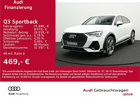 Audi Q3 35 TFSI *2x S line*LED*NAV*AHK*19"*