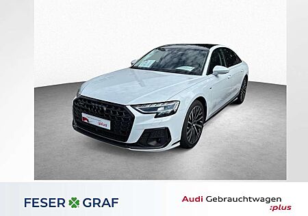 Audi A8 50 TDI qu S line-AHK-Pano-Stdhzg-B&O