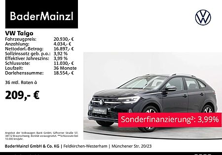 VW Taigo Volkswagen 1.0 TSI Style AHK Navi SHZ Kamera Virtual