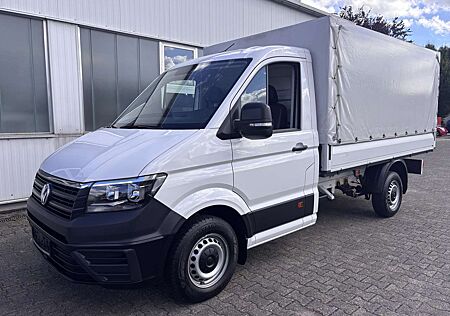 VW Crafter Volkswagen 35TDI Pritsche+Plane*Klima*Kamera*22Tkm*1.Hand*Top
