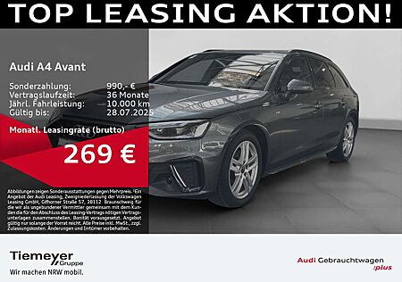 Audi A4 35 TFSI S LINE LEDER PANO LED MEMORY