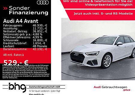 Audi A4 40 TDI quattro S-tronic S-Line AHK Matr