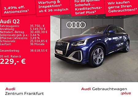 Audi Q2 40 TFSI quattro S tronic S line LED DAB B&O L