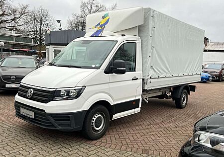 VW Crafter Volkswagen 35 PRITSCHE MIT PLANE HOCH & LANG RWD 1H