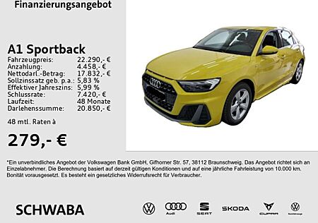 Audi A1 S line 25 TFSI *LED*NAVI*SPUR*8fach
