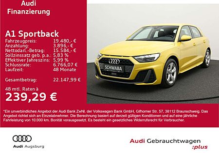 Audi A1 S line 25 TFSI *LED*NAVI*SPUR*8fach