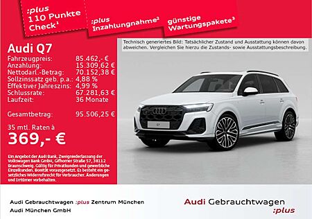 Audi Q7 50 TDI qu. S line 7-Sitzer/StdHzg/Pano/AHK/La
