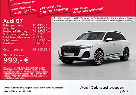 Audi Q7 50 TDI qu. S line 7-Sitzer/StdHzg/Pano/AHK/La
