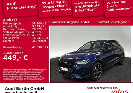 Audi Q3 S line 40 TFSI qu.S tr. AHK PANO MATRIX RFK