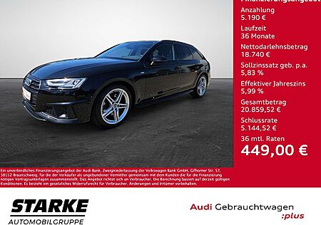 Audi A4 Avant 35 TFSI S tronic S line Navi LED SHZ Opti...