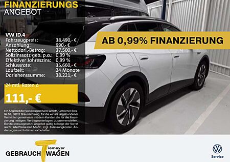 VW ID.4 Volkswagen PRO UPE67 LM21 AHK PANO WÄRMEPUMPE