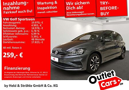 VW Golf Sportsvan Volkswagen United 1.5 TSI DSG NAV ACC APP