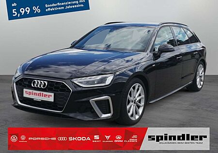 Audi A4 S line 40TDI qu AHK virtual LED Navi LM