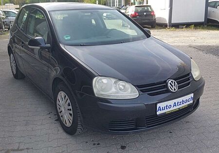 VW Golf Volkswagen 5.Schwarz.1.4i. 75PS.Servo.ABS. EFH.Tüv NEU