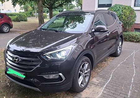 Hyundai Santa Fe blue 2.0 CRDI 4WD Style