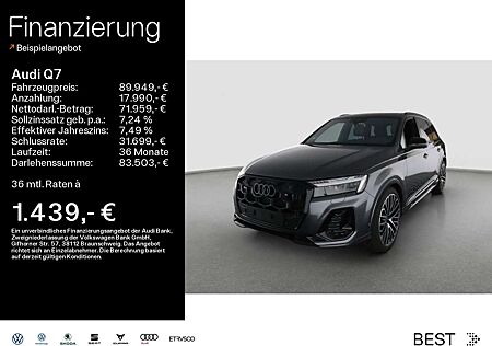 Audi Q7 50 TDI quattro S-LINE*NAVI*7-SITZER*HUD*AHK*P