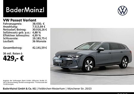 VW Passat Variant Volkswagen 2.0 TDI DSG Business AHK Kamera