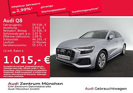 Audi Q8 50 TDI qu. tiptr. Pano/AHK/Virtual+/Kamera