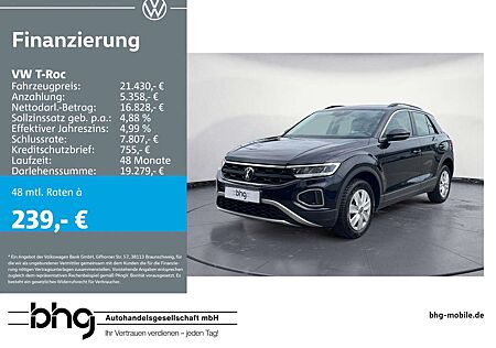 VW T-Roc Volkswagen Life 1.0 l TSI OPF