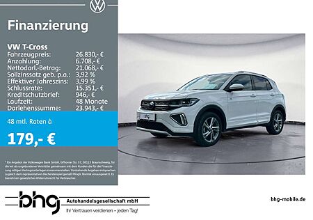 VW T-Cross Volkswagen 1.5 TSI R-Line DSG AHK IQ.LIGHT KAMERA