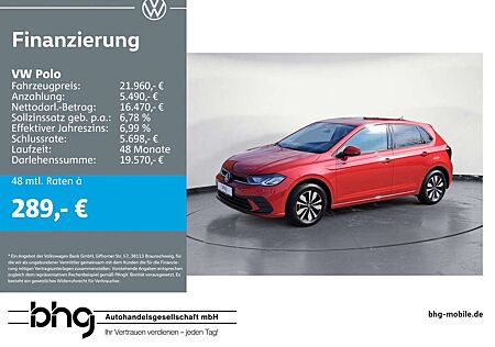 VW Polo Volkswagen 1.0 TSI OPF DSG Move