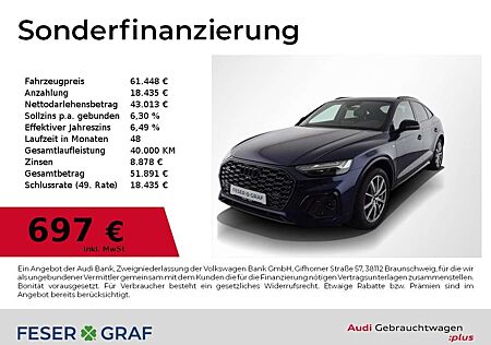 Audi Q5 Sportback 55 TFSI e S Line Int Pano,Leder,Matrix,A
