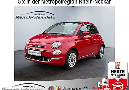 Fiat 500C Lounge 1.2 T Faltdach Navi Apple CarPlay Android A